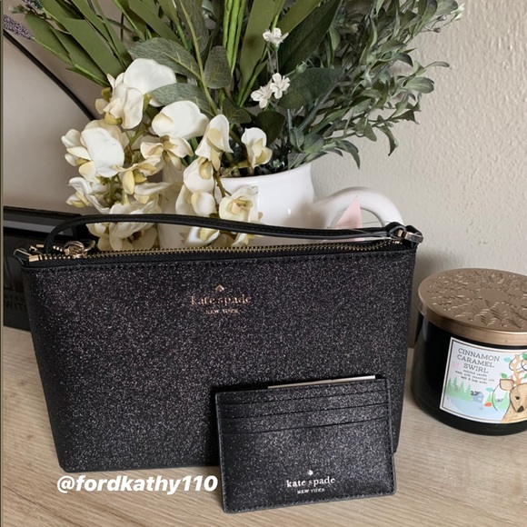 Kate Spade ♠️ Small Crossbody/Matching Cardholder - Picture 4 of 4